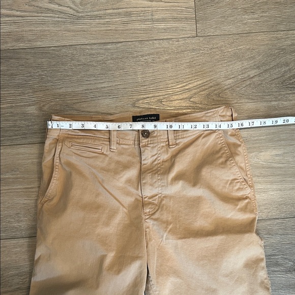 American‎ Eagle Outfitters Light Tan Flat Front Shorts Waist 30 - Picture 7 of 8